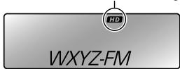 JVC KW-XR610 - Una emisora HD Radio - 1