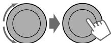 JVC KW-XR610 - Selecting a preset sound mode - 3
