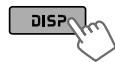 JVC KW-XR610 - Changing the display information - 1