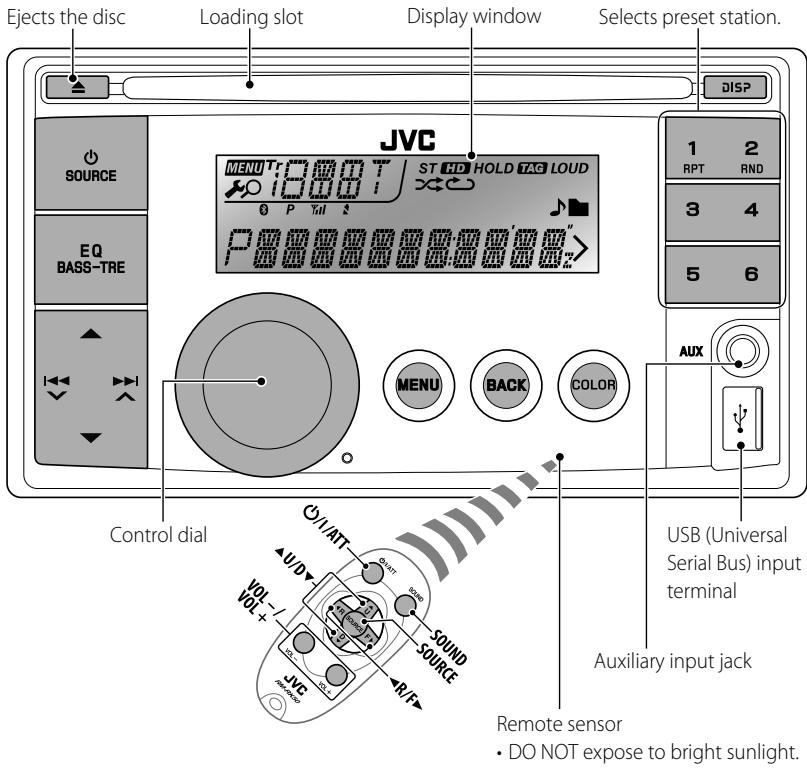 JVC KW-XR610 - Warning (to prevent accidents and damage): - 1