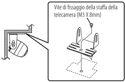 KENWOOD CMOS-210 - Installazione della telecamera/ regolazione dell'angolazione - 5