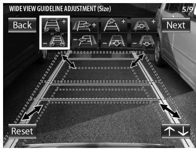 KENWOOD CMOS-210 - Wide View Guideline Adjustment (Size) - 1