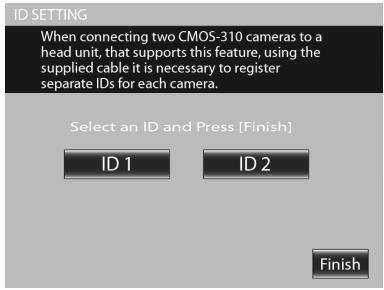 KENWOOD CMOS-210 - Camera-identificatie instellen - 1