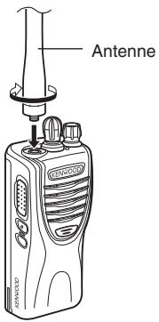 KENWOOD TK-2302 - PLAATSEN VAN DE ANTENNE - 1