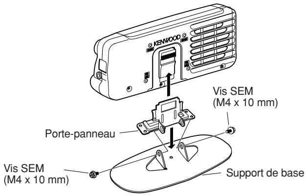 KENWOOD Vis SEM (M4 x 10 mm) Porte-panneau Vis SEM (M4 x 10 mm) Support de base