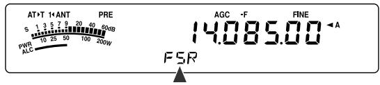 AT+T 1+ANT PRE S 1 3 5 7 9 20 40 60dB PWP 10 25 50 100 200W ALT AGC -F FINE ←A 14.085.00 FSR