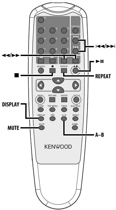 0 1 2 3 4 5 6 7 8 9 RANDOM SEARCH REPEAT REPEAT MENU RETURN ENTER SETUP ZOOM TOP MENU FLOOD SUB-TITLE DISPLAY PSC A-B AMLE MUTE AUDIO A-B KENWOOD