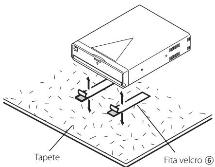 Tapete Fita velcro ⑥