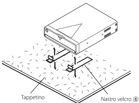 Tappetino Nastro velcro ⑥