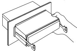 KENWOOD KDC-W3534A - Retrait de l'appareil - 3