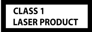 KENWOOD KDC-W3534A - Marquage des produits utilisant un laser (Sauf pour certaines régions) - 1