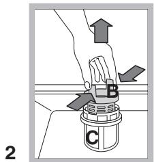 SCHOLTES LTE 10-3207 - Reinigung der Filtersiebe - 2