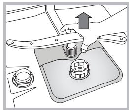 SCHOLTES LTE 10-3207 - Cleaning the sprayer arms - 2