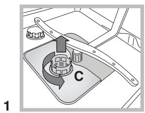 SCHOLTES LTE 10-3207 - Nettoyer les filtres - 1