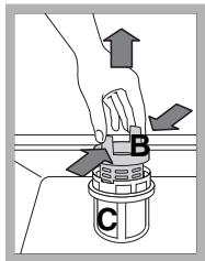 SCHOLTES LTE 10-3207 - Limpiar los filtros - 2