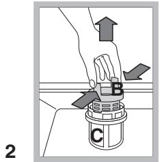 SCHOLTES LTE 10-3207 - Nettoyer les filtres - 2