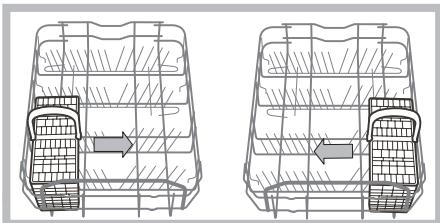 SCHOLTES LTE 10-3207 - Cutlery basket positioning examples - 1