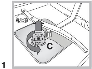 SCHOLTES LTE 10-3207 - Cleaning the filters - 1
