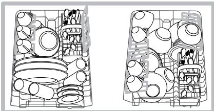 SCHOLTES LTE 10-3207 - Exemples de chargement du panier supérieur - 1