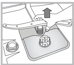 SCHOLTES LTE 10-3207 - Reinigen van de sproeiarmen - 2