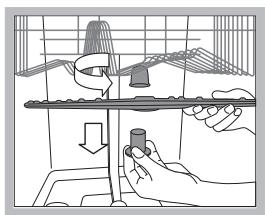 SCHOLTES LTE 10-3207 - Cleaning the sprayer arms - 1