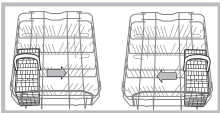 SCHOLTES LTE 10-3207 - Ejmplos de colocacion del cesto para cubiertos - 1