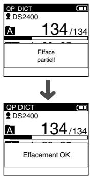 OP DICT DS2400 A 134/134 Eface partiel! ↓ OP DICT DS2400 A 134/134 Effacement OK