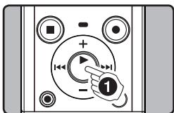 OLYMPUS VN-8600PC - Méthode de paramétrage du menu - 1