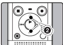 OLYMPUS VN-8600PC - Méthode de paramétrage du menu - 2