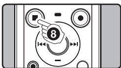 OLYMPUS VN-8600PC - Méthode de paramétrage du menu - 12