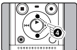 OLYMPUS VN-8600PC - Méthode de paramétrage du menu - 4