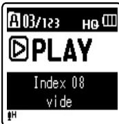 OLYMPUS VN-8600PC - Effacement d'une marque index ou d'une marque temp - 6