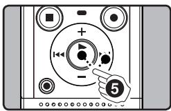 OLYMPUS VN-8600PC - Méthode de paramétrage du menu - 9