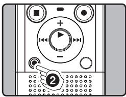 OLYMPUS VN-8600PC - Annulation de la fonction de lecture à répétition du segment - 4