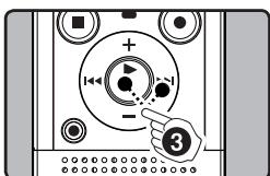 OLYMPUS VN-8600PC - Méthode de paramétrage du menu - 3