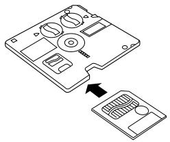 OLYMPUS CAMEDIA C-3000 ZOOM - FlashPath-Diskettenadapter - 1