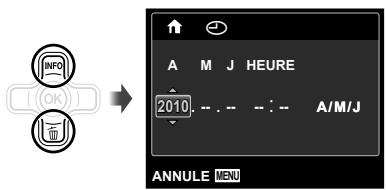OLYMPUS Μ TOUGH-3000 - Utilisez  pour selectionner l'année sous [A]. - 1