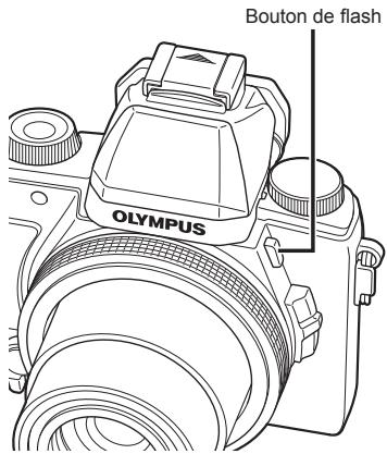 Bouton de flash OLYMPUS