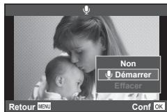 Non Démarrer Effacer Retour MENU Conf OK