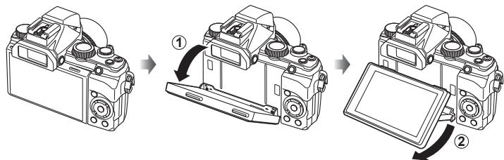 OLYMPUS STYLUS 1 - Utilisation de l'écran - 1
