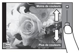 Moins de couleurs Plus de couleurs