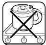 ROWENTA CT 400 BRUNCH - Any incorrect connection will invalidate the guarantee. - 4