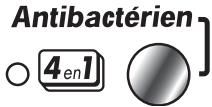 VEDETTE VLH727 - - "4 en 1" Antibacterien : - 1
