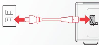 DENON HEOS AMP S2 - Connectez le cordon d'alimentation - 1