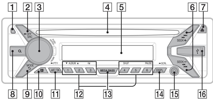 SONY CDX-G3100UV - Main unit - 1