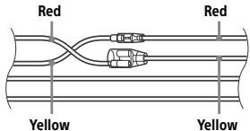SONY CDX-G3100UV - When the positions of the red and yellow leads are inverted - 1