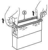 SONY CDX-G3100UV - Rimozione della staffa e della cornice protettiva - 1