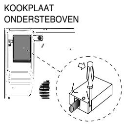 KOOKPLAAT ONDERSTEBOVEN