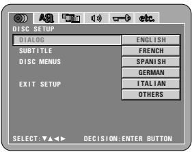 DENON 2900 - DISC MENUS - 1