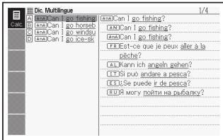 CASIO EW-F4000C,  EW-F4000E - Recherche de locutions par catégorie (Recherche Locutions) - 4